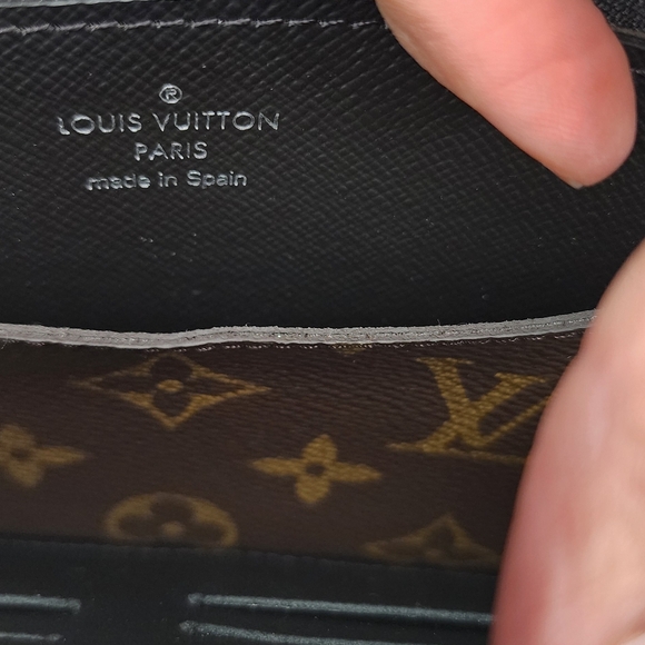 Louis Vuitton Monogram Macassar Zippy XL Brown Long Wallet - Picture 5 of 9
